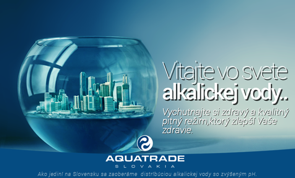Vitajte vo svete alkalickej vody
